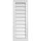 Ekena Millwork Vertical Surface Mount PVC Gable Vent w/ 2"W x 2"H , Brickmould Sill Frame, 12"W x 32"H GVPVE12X3203SN - alternate 1